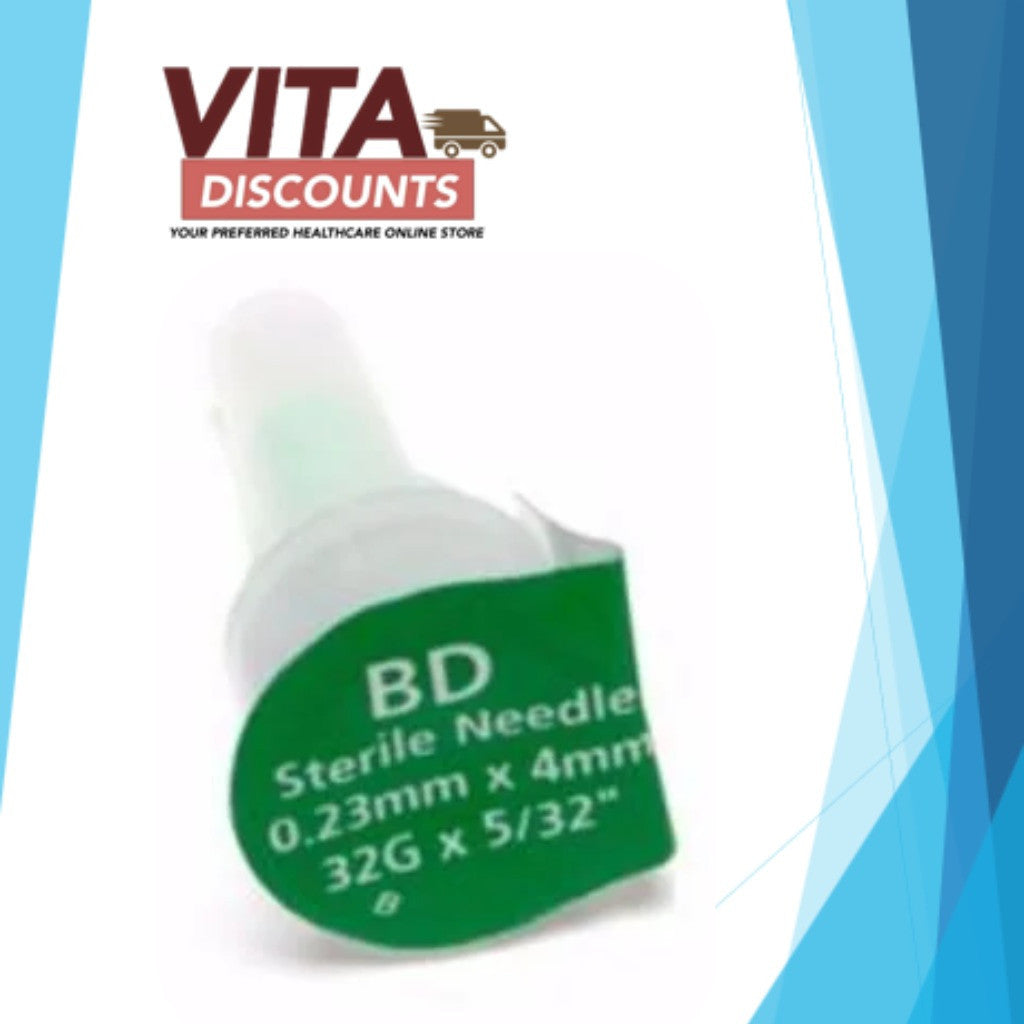 Bd Ultra-Fine Plus Pen Needles 4Mm / 5Mm (31g) / (31g) One Unit (1's)