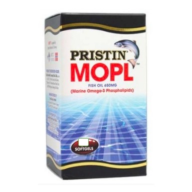 PRISTIN MOPL FISH OIL 650MG SGELS 90+10S