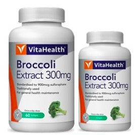 VITAHEALTH BROCCOLI EXTRACT 300MG SGELS 60+30S EXP06/2022