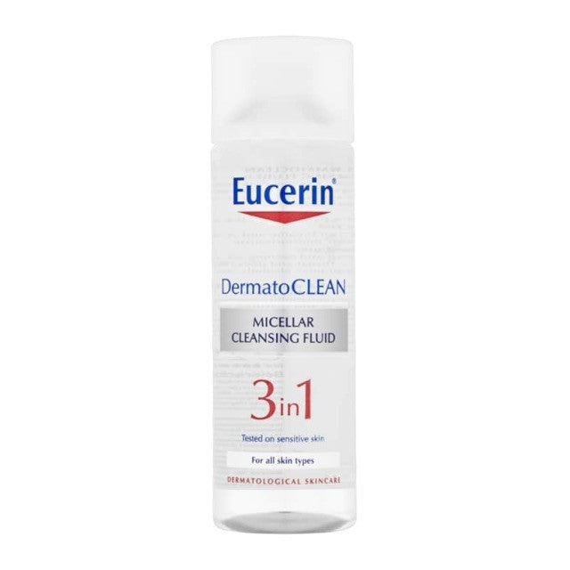 EUCERIN DERMATOCLEAN MICELLAR CLEANSING FLUID 3 IN 1 200ML
