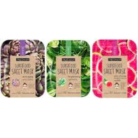 FREEMAN SUPERFOOD SHEET MASK ANTI-AGING / BRIGHTENING 1S