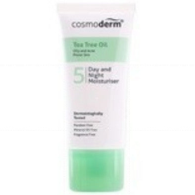[RTC] [SAMPLE PACK] COSMODERM TEA TREE OIL DAY AND NIGHT MOISTURISER 50ML