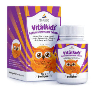 [RTC - EXP12/2022] ASCENTIA VITALKIDS OPTICARE CTABS 60S