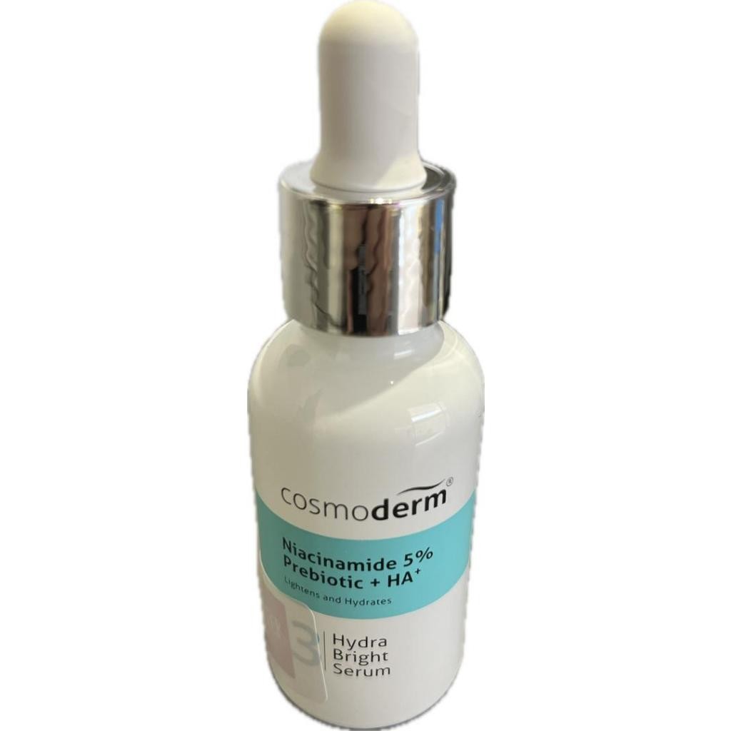 [RTC] [SAMPLE PACK] COSMODERM NIACINAMIDE 5% PROBIOTIC + HA HYDRA BRIGHT SERUM 30ML