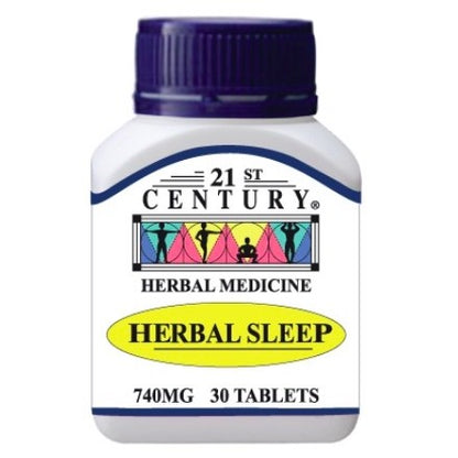 21ST CENTURY HERBAL SLEEP TABS 30S EXP11/2022