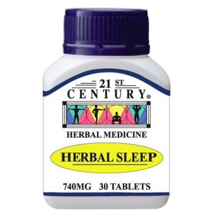 21ST CENTURY HERBAL SLEEP TABS 30S EXP11/2022