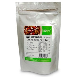 LOHAS ORGANIC CINNAMON POWDER 100G EXP03/2024