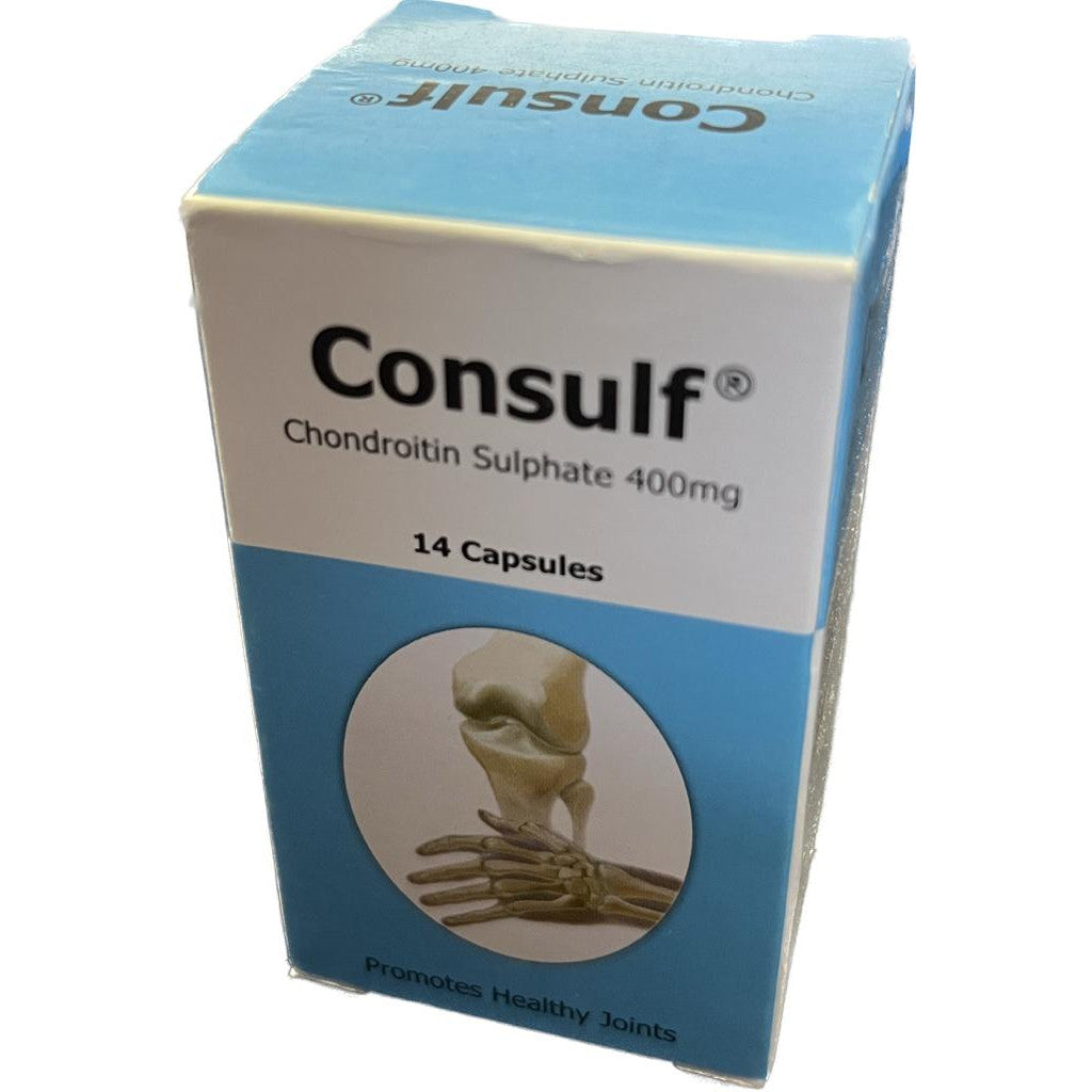 [RTC - EXP03/2022] [BOTOL KECIL] CONSULF 400MG CAPS 14S