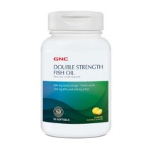 GNC DOUBLE STRENGTH FISH OIL SGELS 90S EXP09/2024