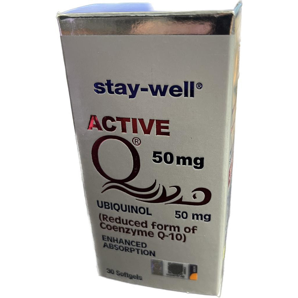 [RTC - EXP10/2023] STAY-WELL ACTIVE-Q 50MG SGELS 30S