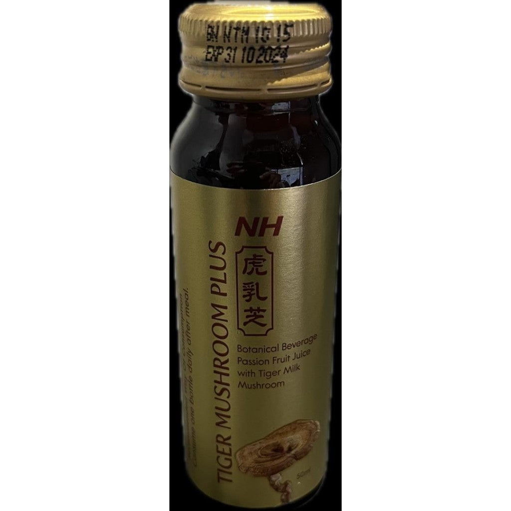 [RTC - EXP09/2024 OR EXP10/2024] [SATU BOTOL] NH TIGER MUSHROOM PLUS BOTANICAL BEVERAGE 50ML