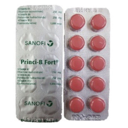 [SATU PAPAN] PRINCI-B FORT TABS 10S EXP06/2023