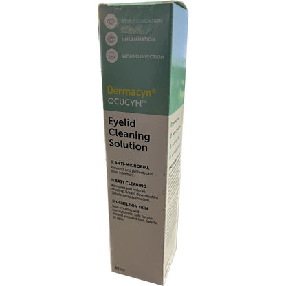 [RTC - EXP10/2023] DERMACYN OCUCYN EYELID CLEANING SOLUTION 60ML