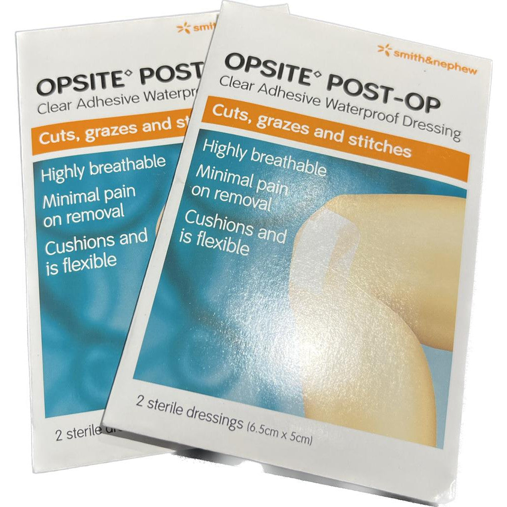 [RTC - EXP11/2023] [SATU PACK KECIL] SMITH & NEPHEW OPSITE POST-OP 6.5X5CM 2S