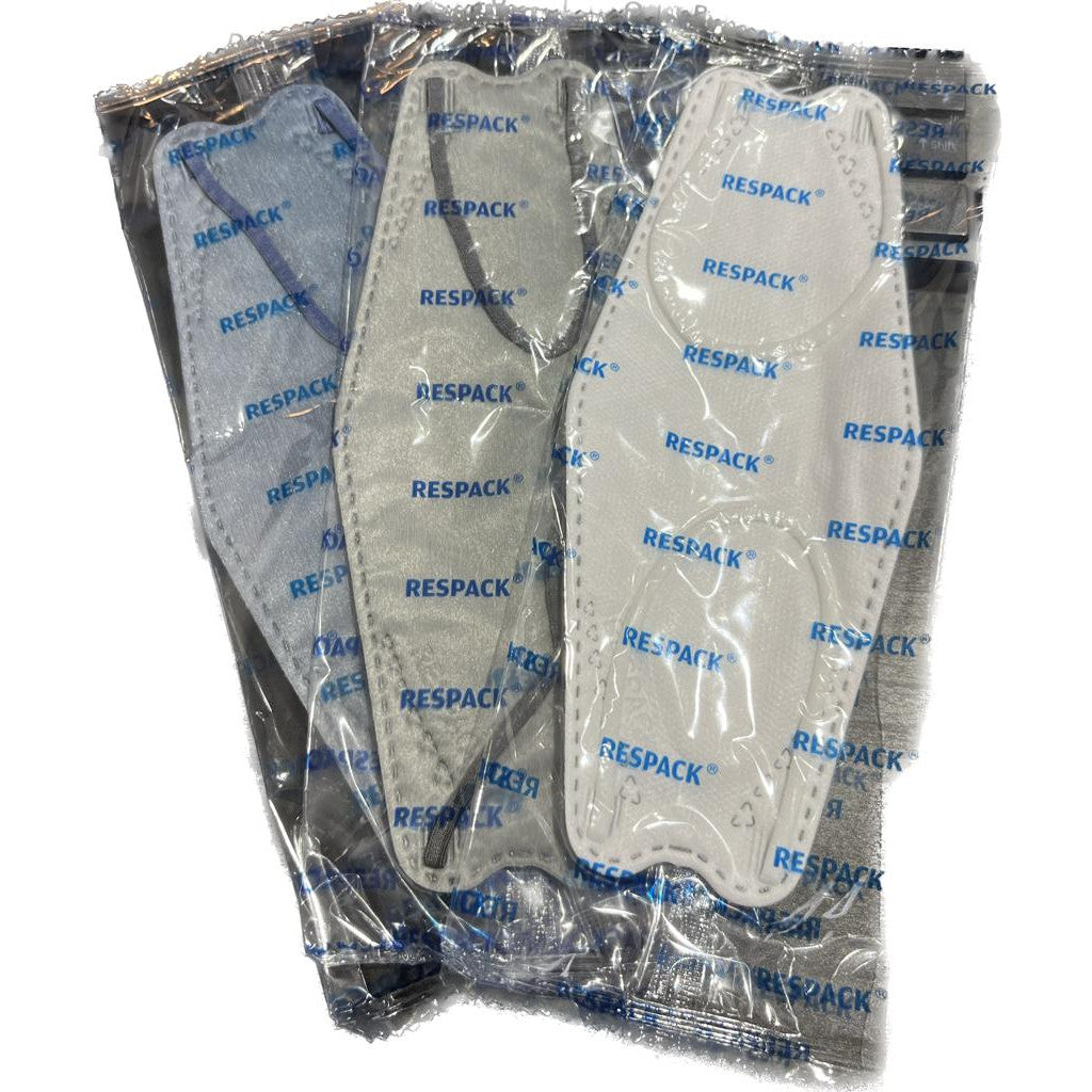 [RTC] [SATU UNIT] RESPACK KF94 4-PLY EARLOOP (3D-FOLD) FACE MASK MIXED COLOR 1S