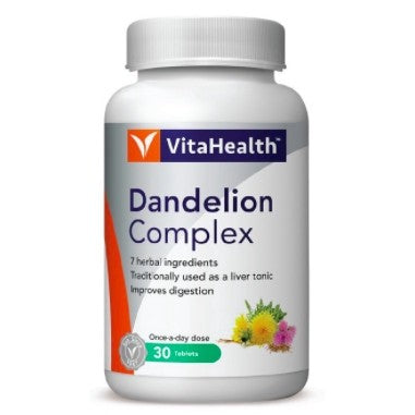 VITAHEALTH DANDELION COMPLEX TABS 30S PACK-OF-1/3 EXP02/2023