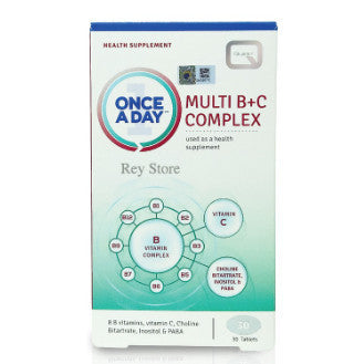 [RTC - EXP04/2024] QUEST ONCE A DAY MULTI B + C COMPLEX TABS 30S