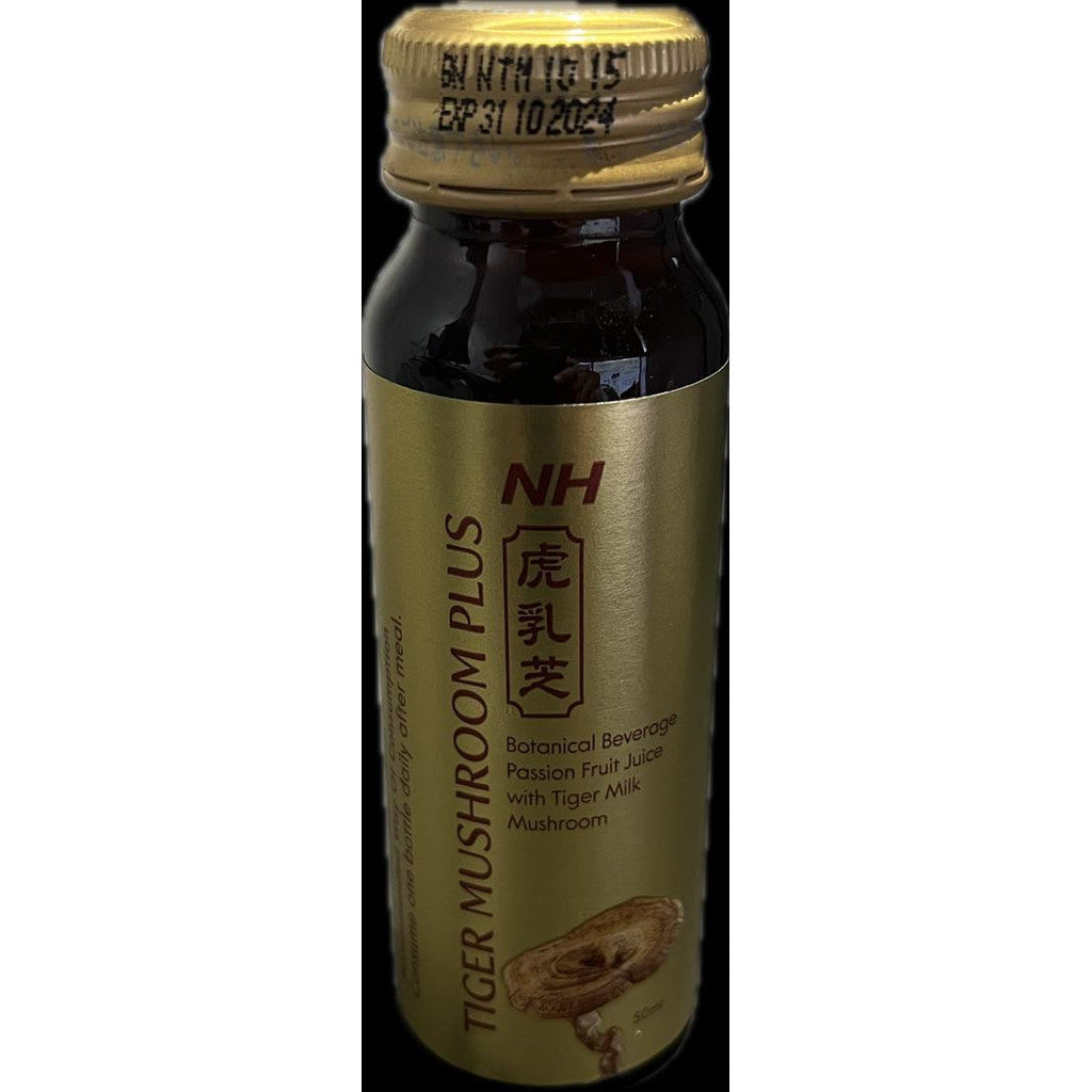 [RTC - EXP12/2024] [SATU BOTOL] NH TIGER MUSHROOM PLUS BOTANICAL BEVERAGE 50ML