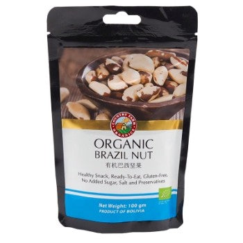 COUNTRY FARM ORGANIC BRAZIL NUT 100G