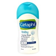 [RTC] CETAPHIL BABY GENTLE WASH & SHAMPOO 50ML PACK-OF-1/3 EXP01/2024