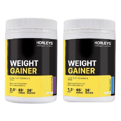 HORLEYS WEIGHT GAINER VANILLA / CHOCOLATE 500G EXP07/2024