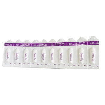 [SATU PAPAN 10S] PORO 125MG SUPPOSITORY 10S EXP07/2026