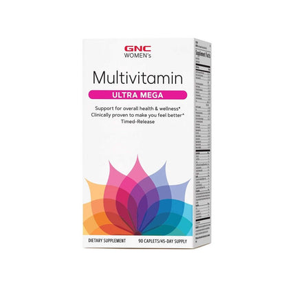 GNC MULTIVITAMIN MEGA WOMEN TIME-RELEASE VTABS 90S