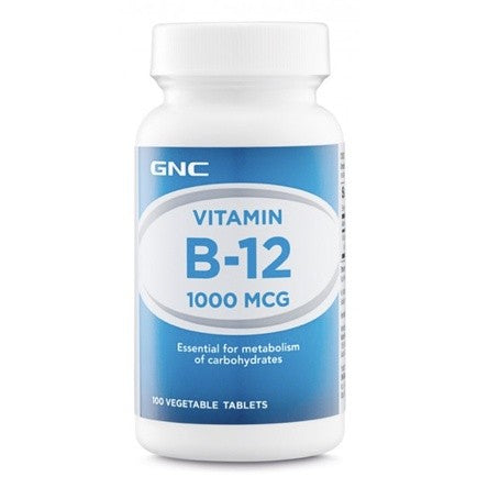 GNC VITAMIN B-12 1000MCG VTABS 100S EXP07/2024