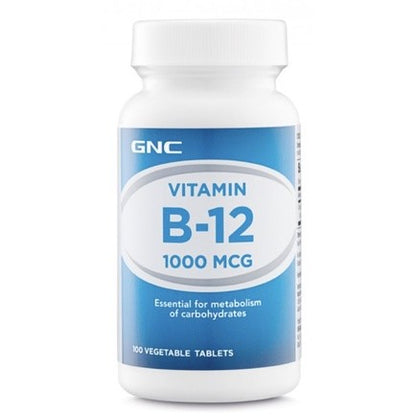 GNC VITAMIN B-12 1000MCG VTABS 100S EXP07/2024