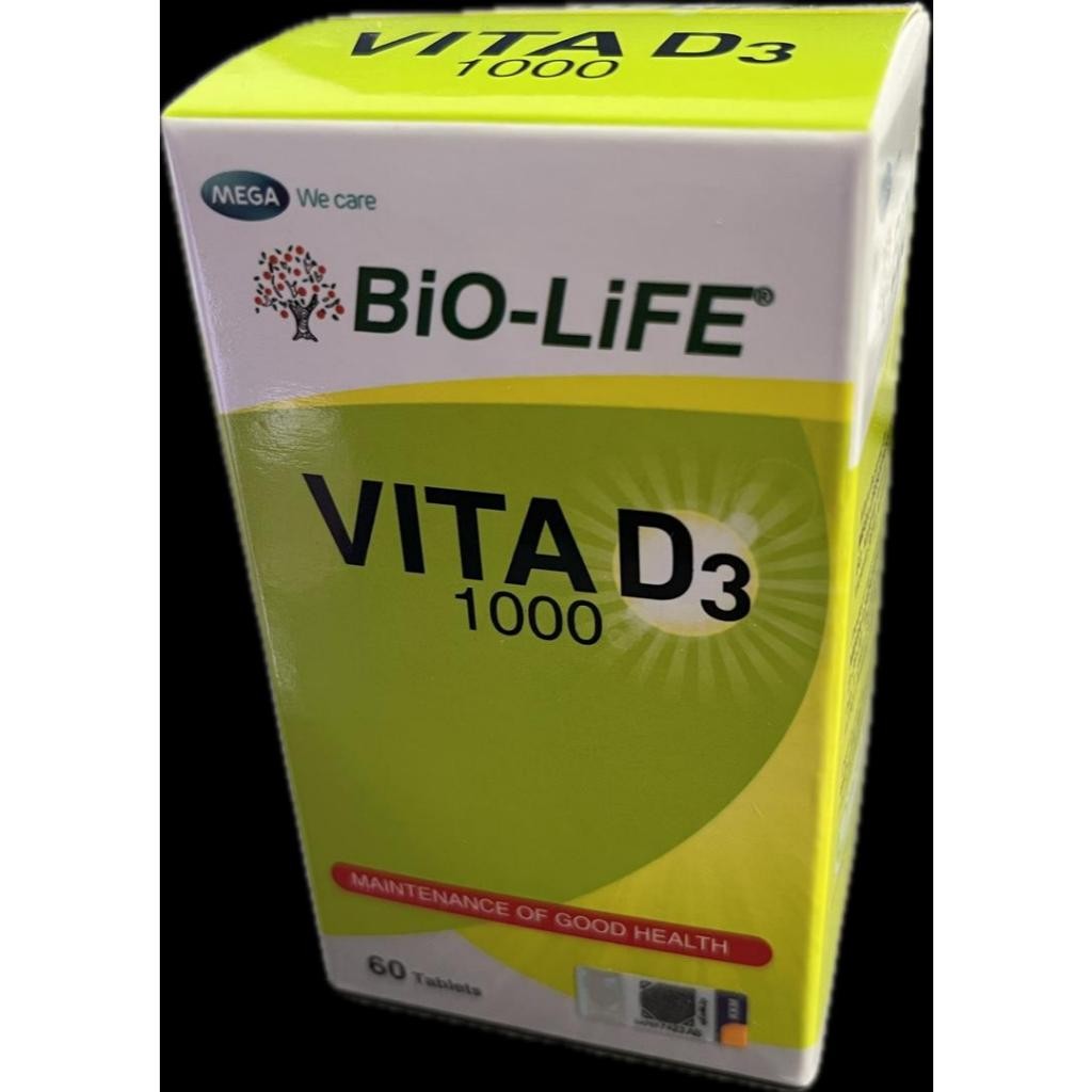 [RTC - EXP04/2024] BIO-LIFE VITA D3 1000 TABS 60S