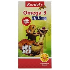 KORDEL’S KID’S OMEGA-3 CSGELS 50S PACK-OF-1/2 EXP04/2023