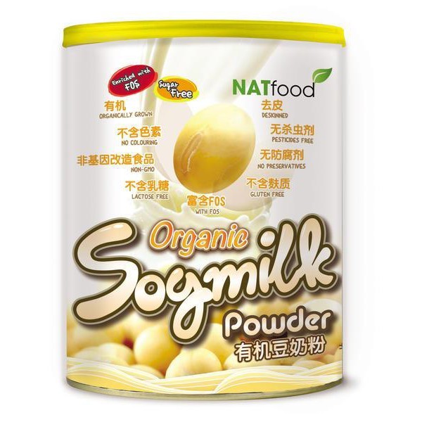 NATFOOD ORGANIC SOYMILK POWDER 800G EXP10/2023