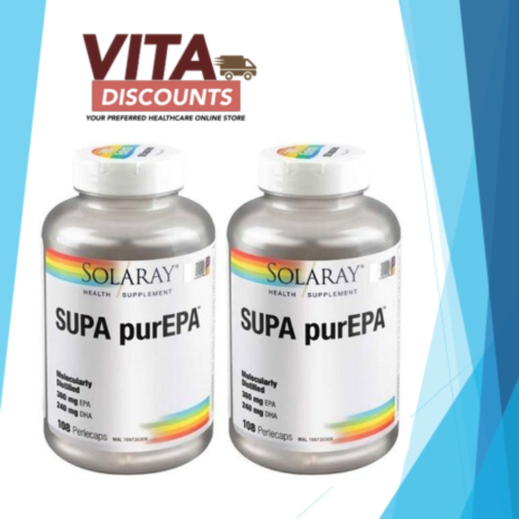 [RTC - EXP02/2025] SOLARAY SUPA PUREPA CAPS 108S PACK-OF-2
