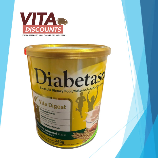 [RTC - EXP07/2026] DIABETASOL POWDER CREAMY ALMOND 360G