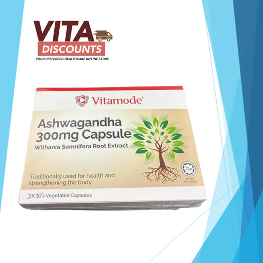 [RTC - EXP07/2026] VITAMODE ASHWAGANDHA 300MG CAPS 30S