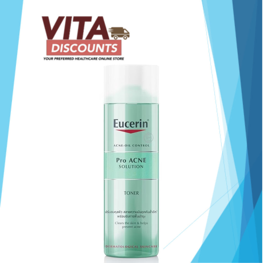 [BOTOL BESAR 200ML] EUCERIN PRO ACNE SOLUTION TONER 200ML EXP04/2027