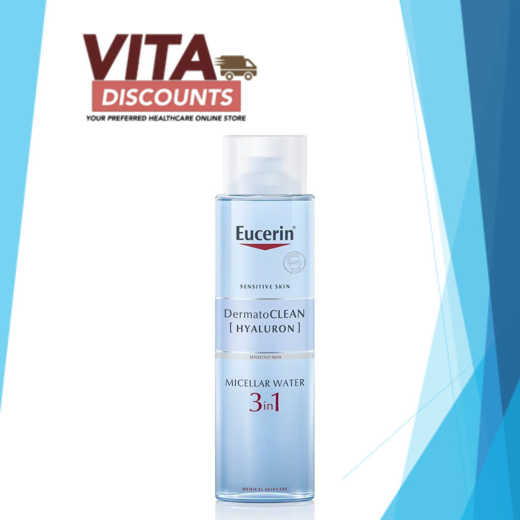 EUCERIN DERMATOCLEAN [HYALURON] MICELLAR WATER 3 IN 1 200ML