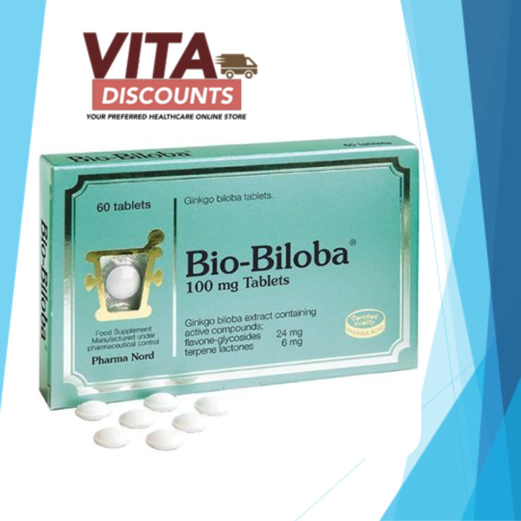 Bio-Biloba 100mg Tabs (60's) [Exp 11/2027]