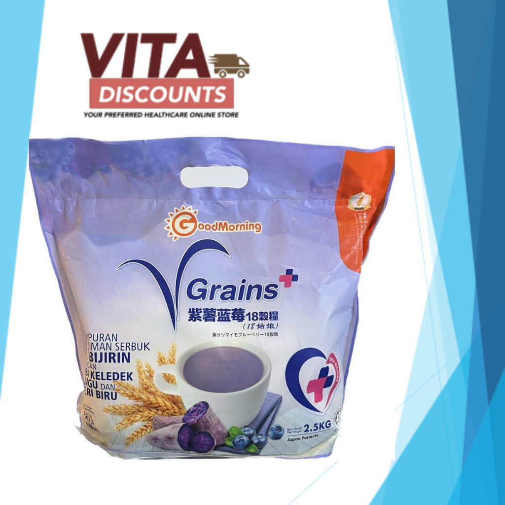 Good Morning V Grains Plus Powder Blue Big Pack (2.5kg)