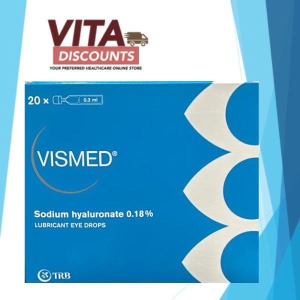 Vismed Eye Drops (0.3ml x 20's) [Exp 07/2027]