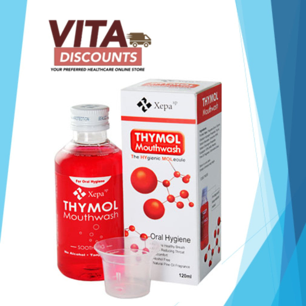 Xepa Thymol Mouthwash (120ml) [Exp 08/2027]