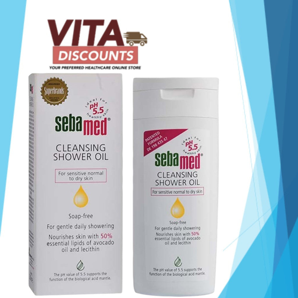 Sebamed Cleansing Shower Oil (200ml) [Exp 07/2027]