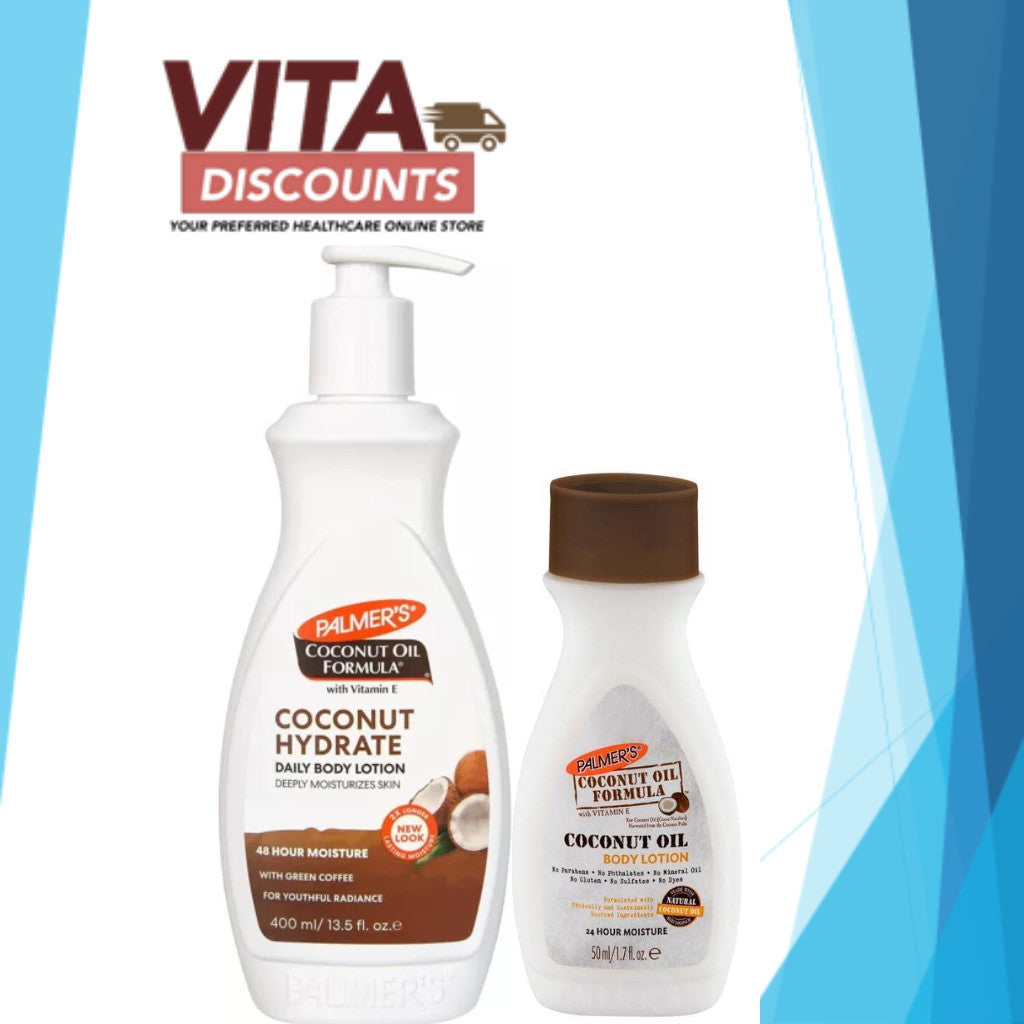 Palmer's Coconut Oil Formula With Vitamin E Coconut Oil Body Lotion (50ml/400ml) [Exp 04/2029]