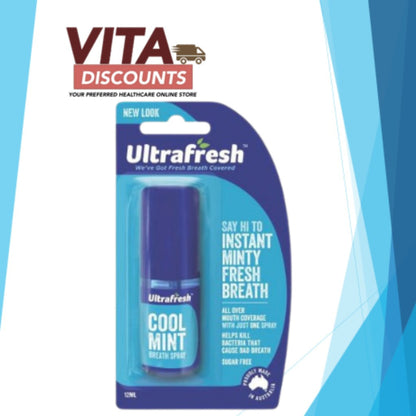 Ultrafresh Breath Spray - Fresh Mint/Cool Mint (12ml) [Exp 05/2027]