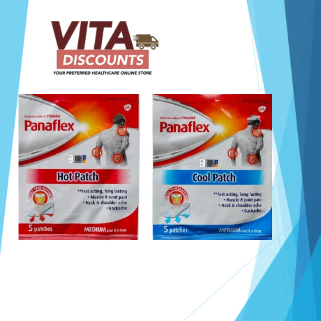 Panaflex Cool/Hot Patch Medium Size (5's) [Exp 04/2027]