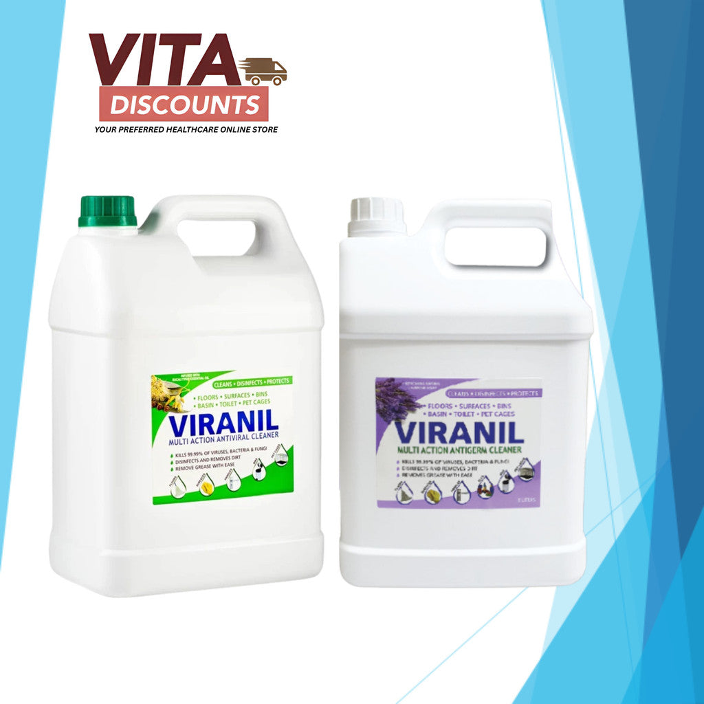 Viranil Multi Action Antiviral Cleaner - Lavender/Eucalyptus (5L) [Exp 03/2027]