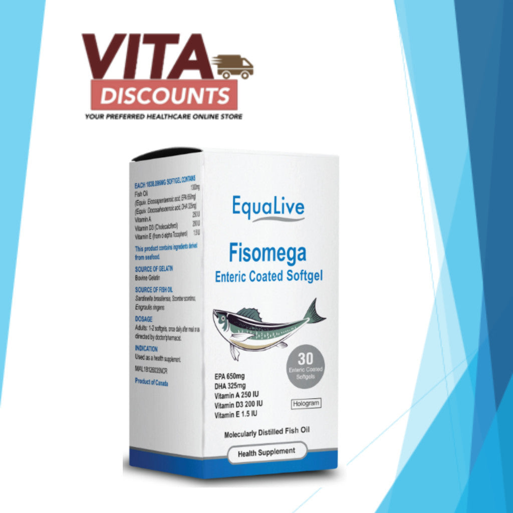 Equalive Fisomega Sgels (30's) [Extra 2 Gift]