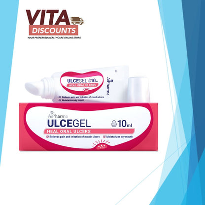 Aipharma Ulcegel Heal Oral Ulcers (10ml) [Exp 07/2027]
