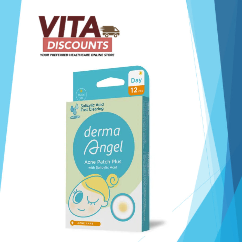 Derma Angel Acne Patch Plus With Salicylic Acid Day (12's) [Exp 10/2028]