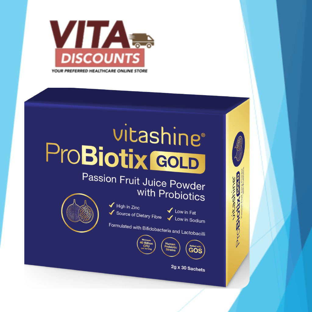 Vitashine Probiotix Gold Powder (2g) (30's) [Exp 04/2027]  [Extra 2 Gift]